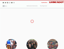 Tablet Screenshot of livingroot.org